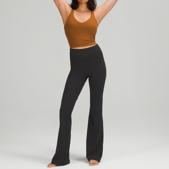 lululemon athletica Pants - Lululemon Groove Super High-Rise Flared Pant Nulu - Black
